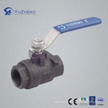 2PC Carbon Steel Ball Valve in A216 Wcb